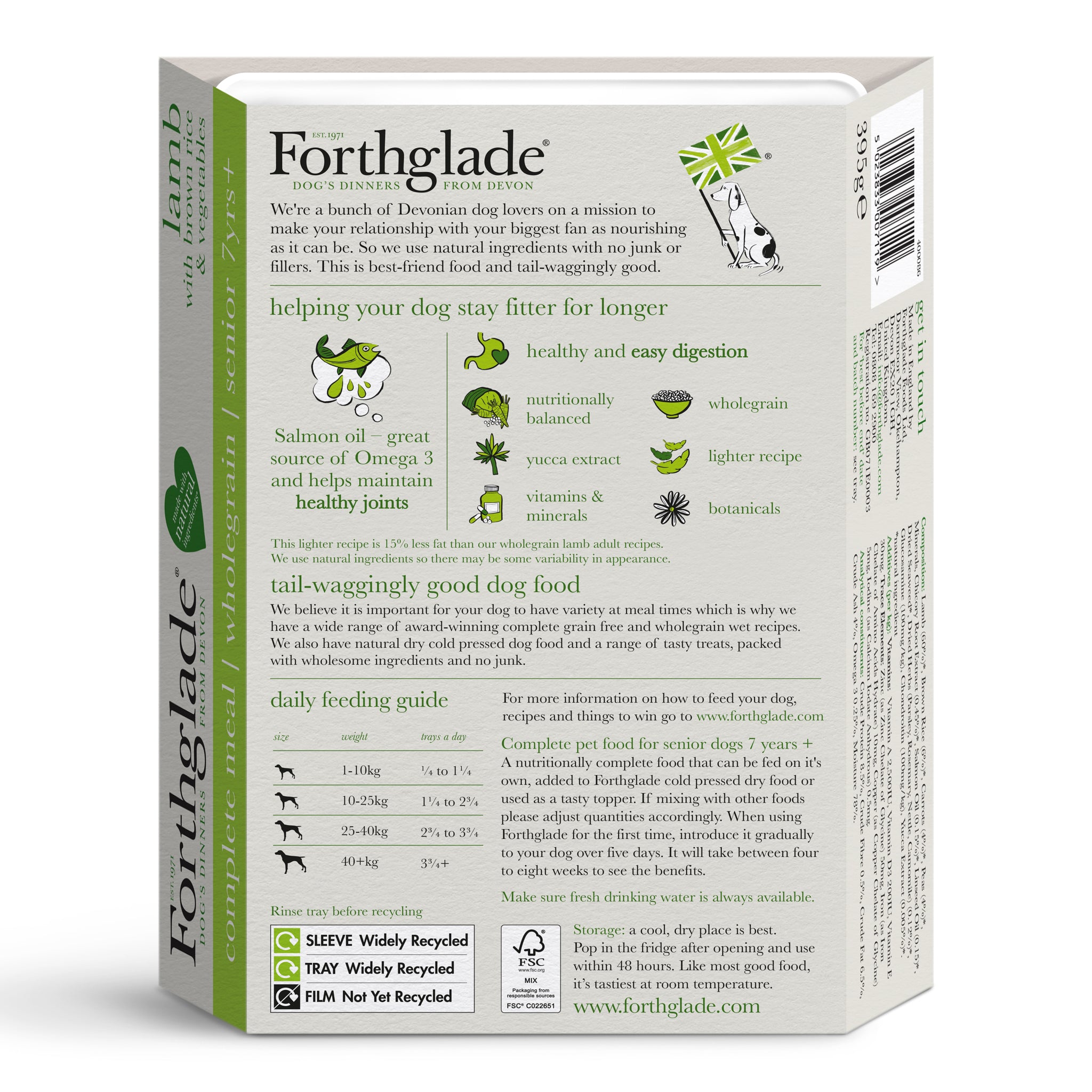 Forthglade senior sale