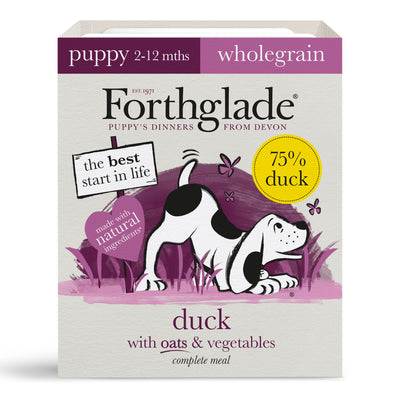 Puppy Chicken, Duck, Oats & Vegetables Wet Dog Food - Variety Pack
