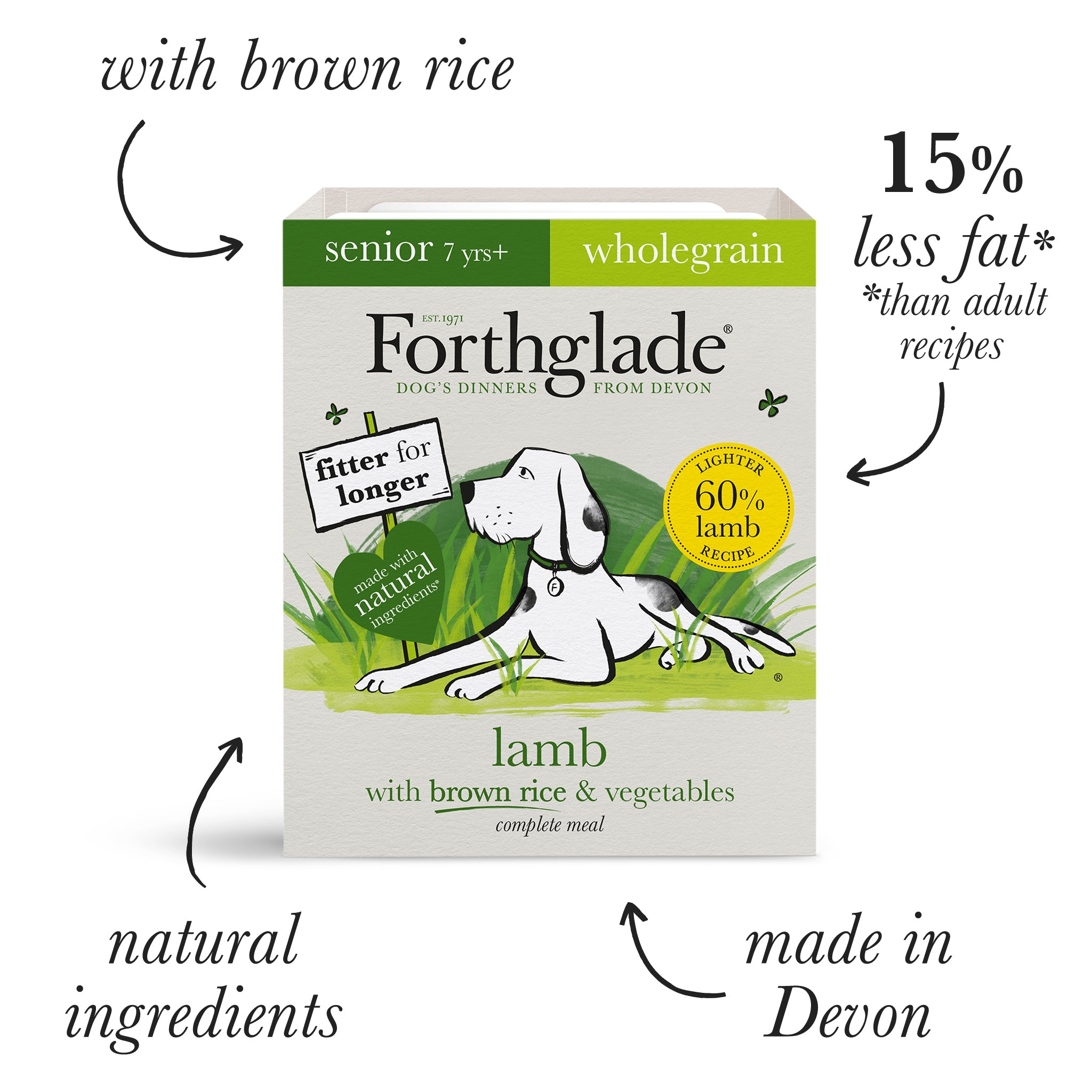 Forthglade senior 2024 wet dog food