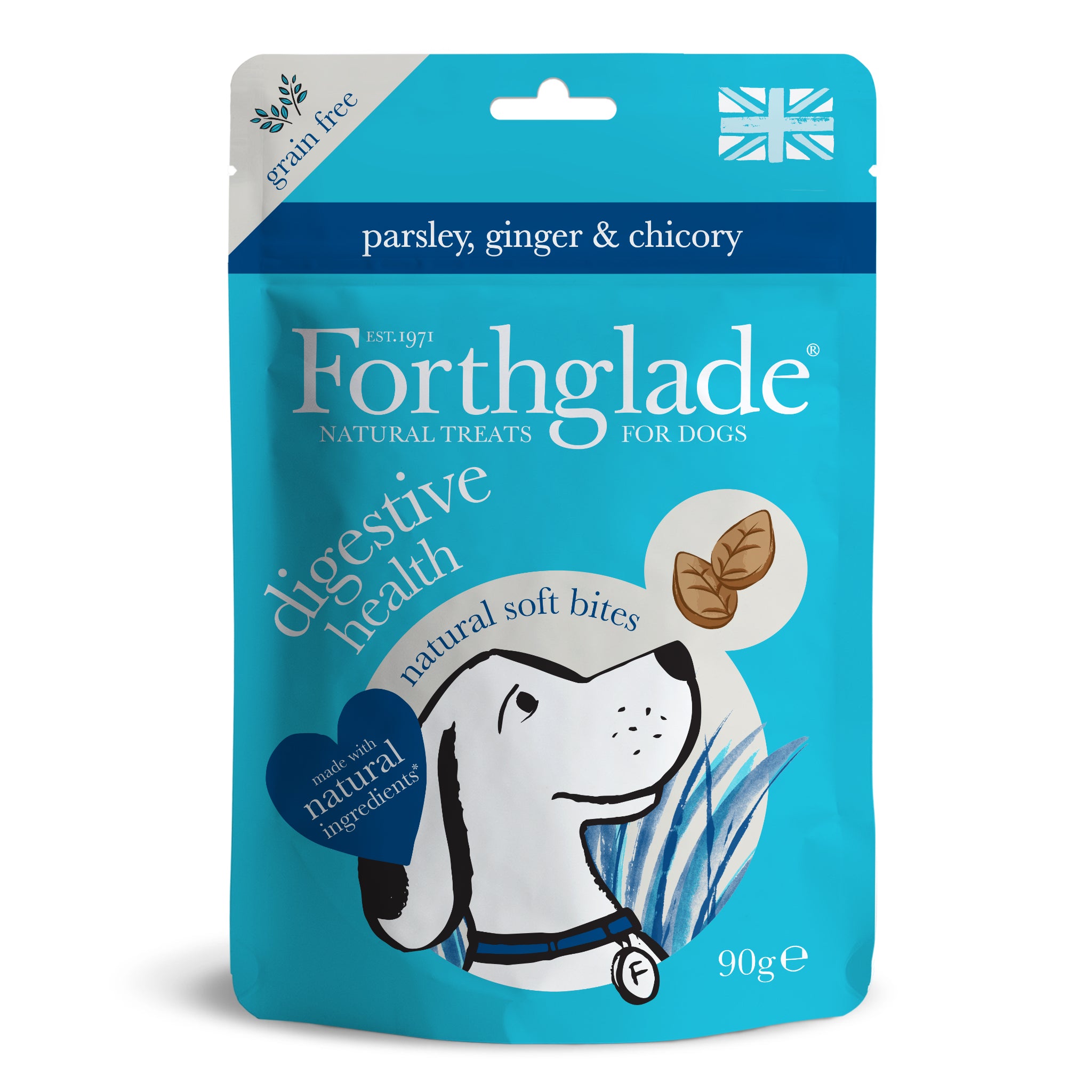 Digestive Health Soft Bites with Parsley Chicory Dog Treats