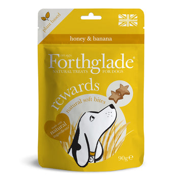 View of Honey & Banana Dog Treats for Training & Rewards | Forthglade