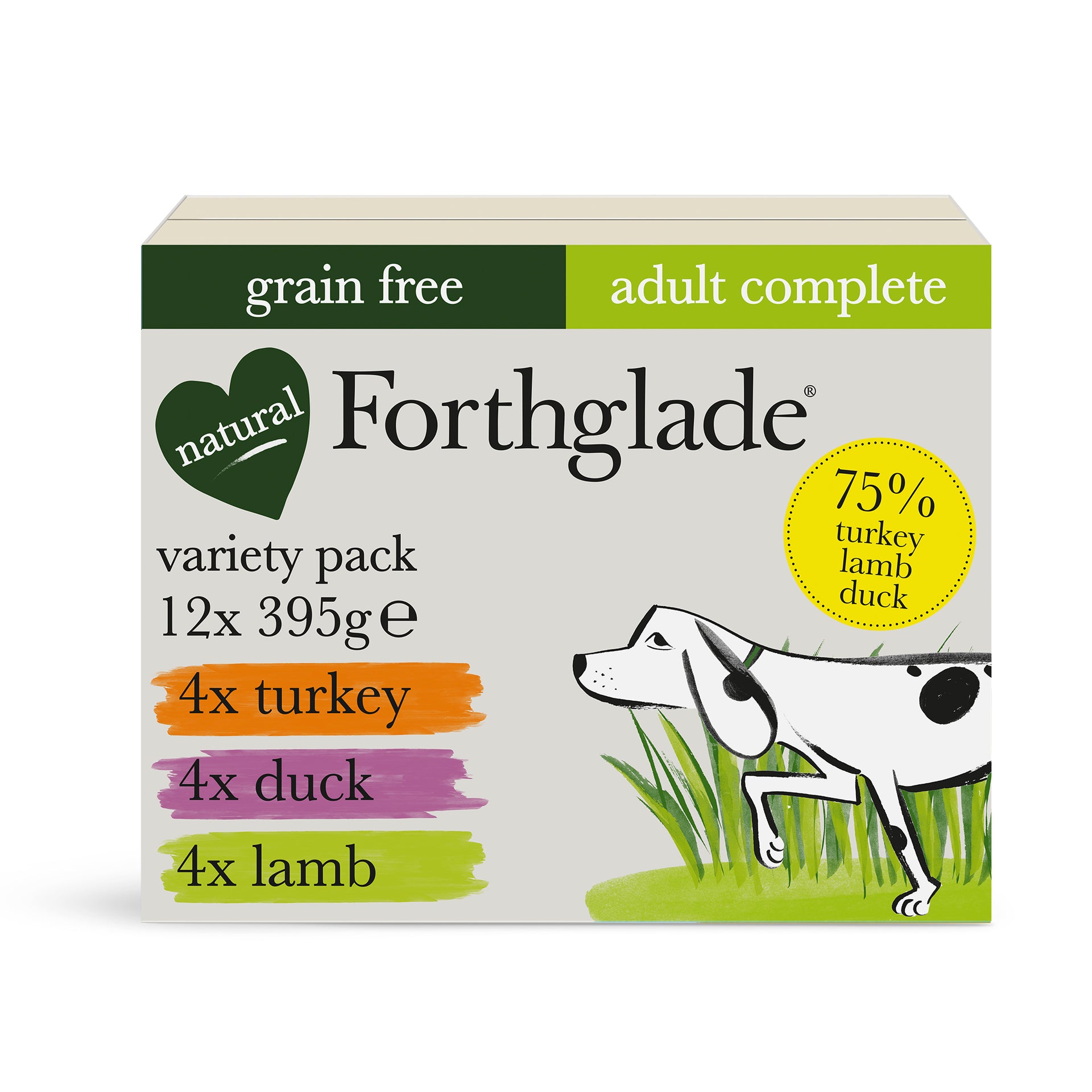 Turkey Duck & Lamb Wet Dog Food Variety Pack
