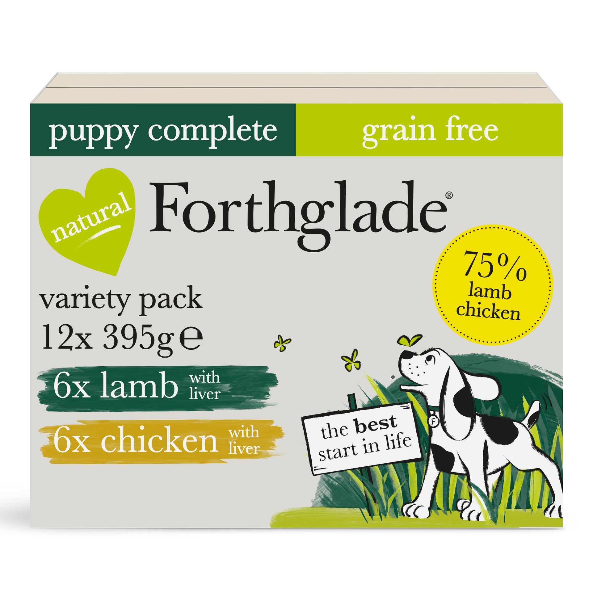 Puppy Chicken & Lamb Wet Dog Food Variety Pack