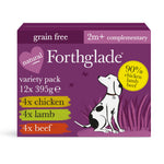 Just Chicken, Lamb & Beef Natural Wet Dog Food - Variety Pack