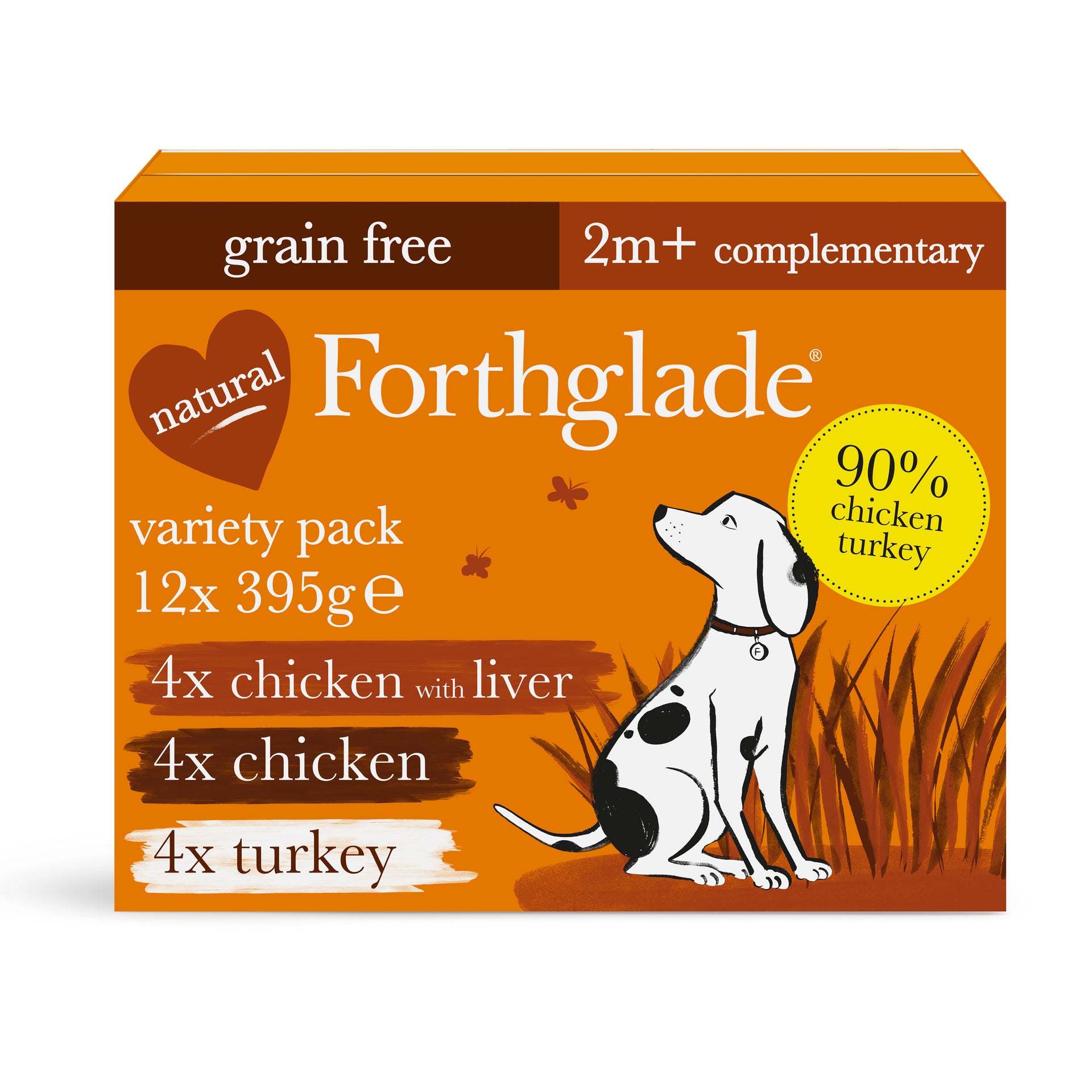 Just Chicken Liver & Turkey Wet Dog Food Variety Pack