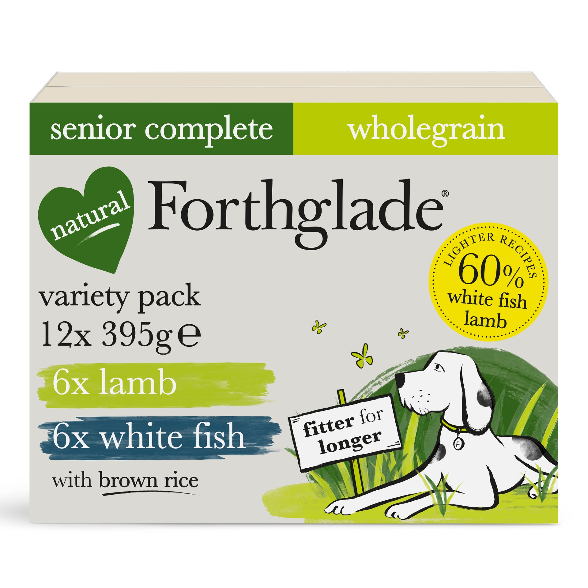 Senior Lamb & Fish Wet Dog Food Variety Pack