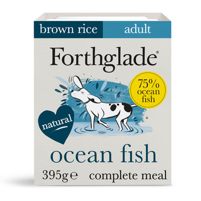 Adult Ocean Fish with Brown Rice & Vegetables Natural Wet Dog Food