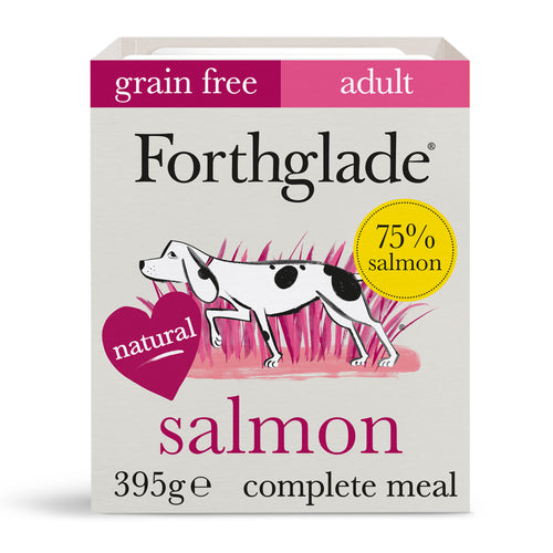 Salmon Vegetables Natural Wet Dog Food Forthglade