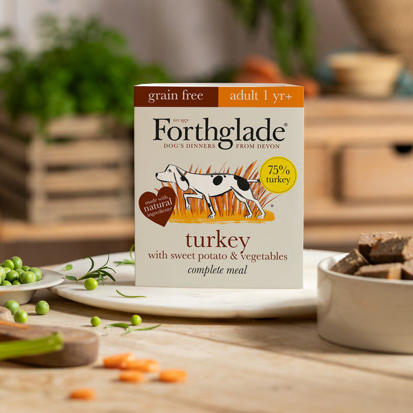 Turkey with Sweet Potato & Vegetables Natural Wet Dog Food