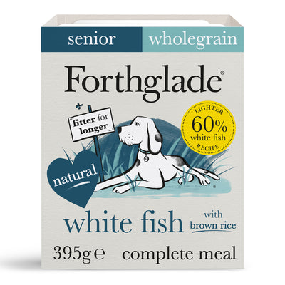 Senior White Fish with Brown Rice & Vegetables Wet Dog Food