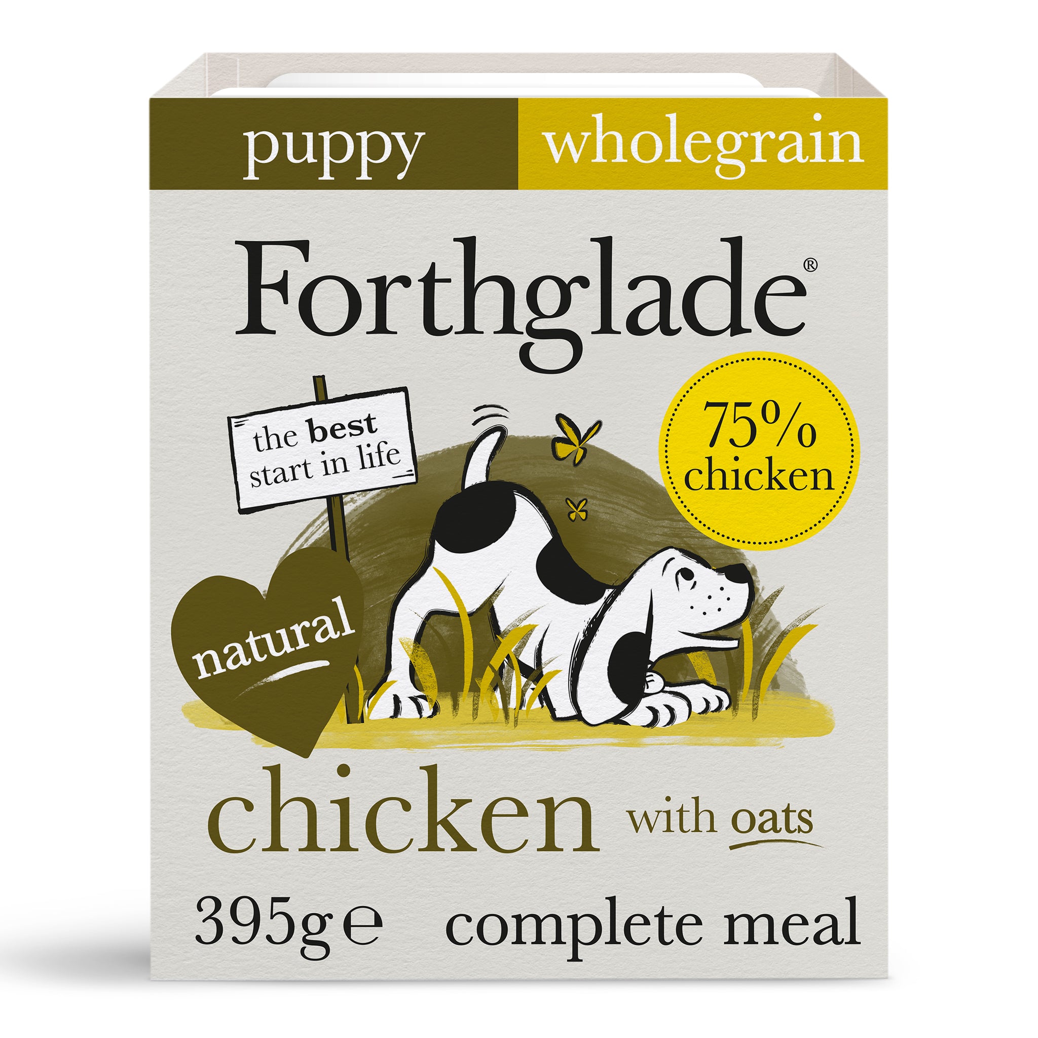 Chicken Oats Puppy Wet Food Hypoallergenic Recipe Forthglade