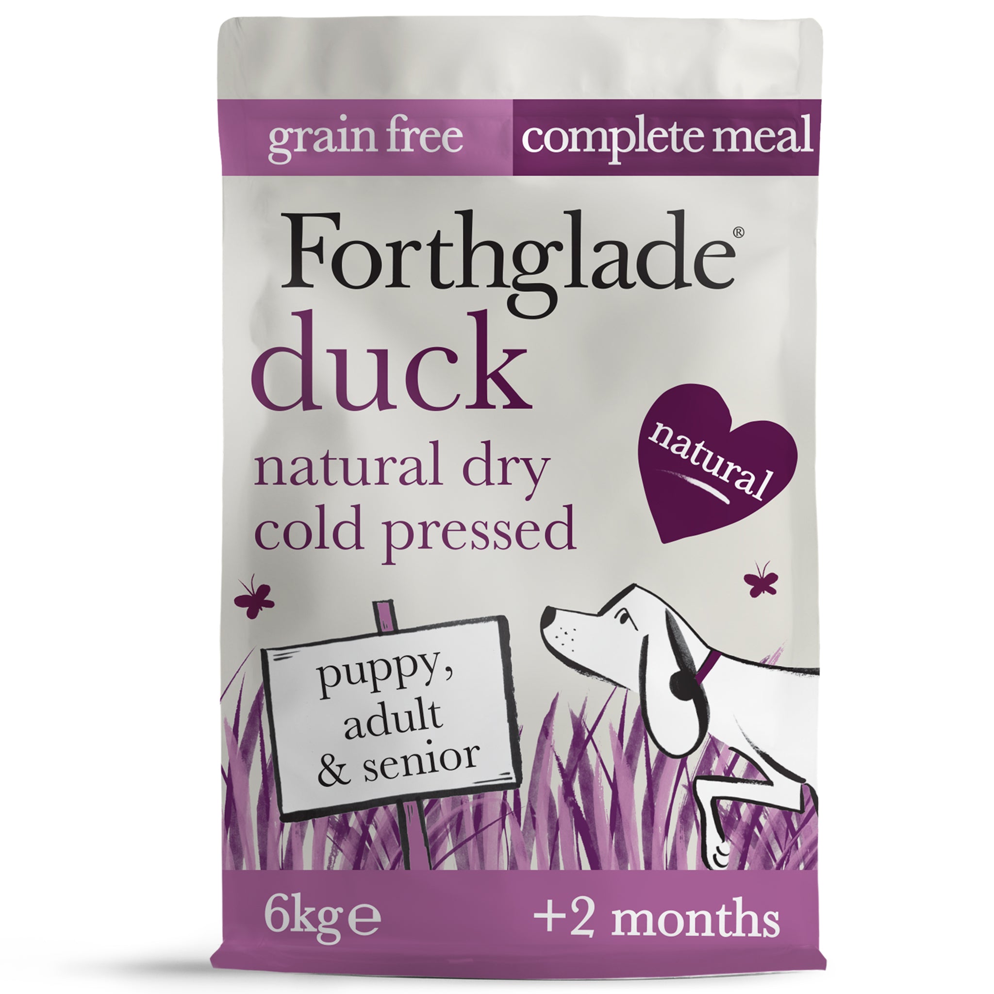 Duck dry dog food hotsell