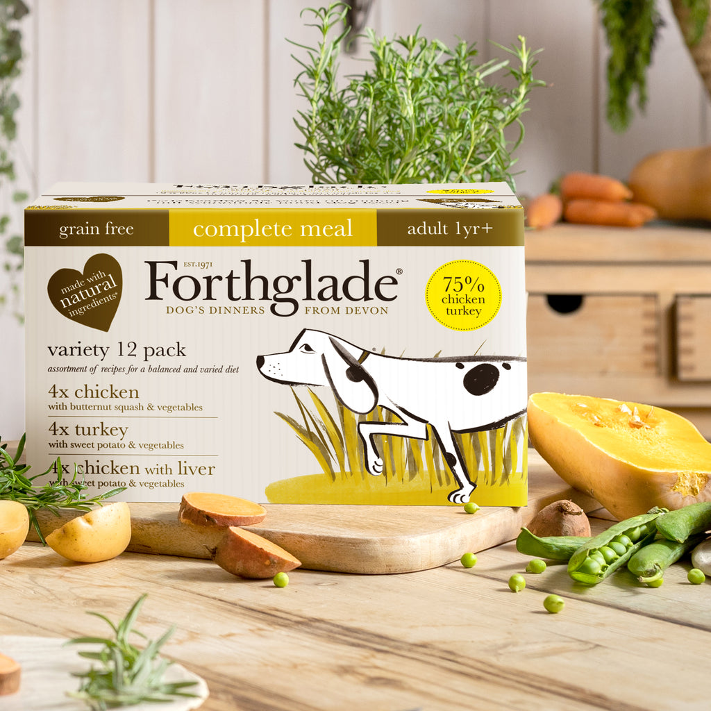 Forthglade Complete Meal Natural Dog Food Variety Pack
