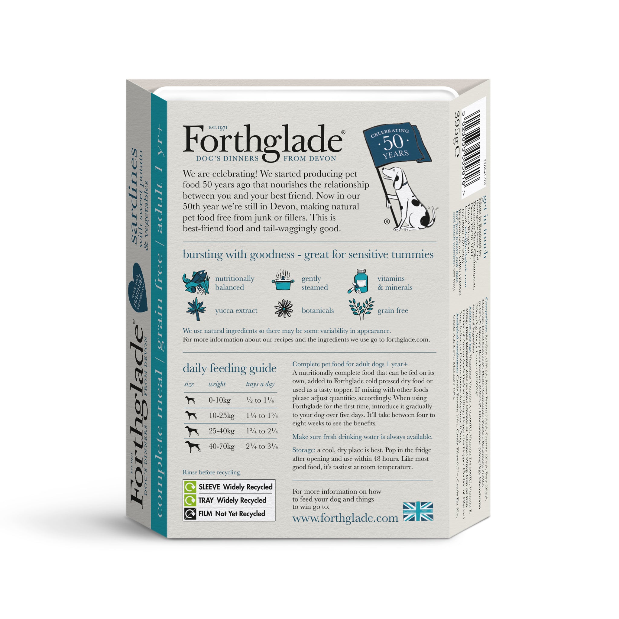 Forthglade sardines shop