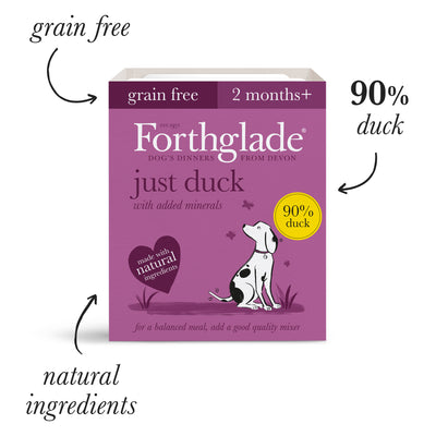 Just Duck Natural Wet Dog Food